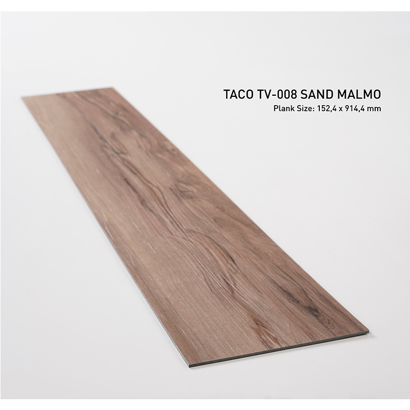 TACO: Vinyl Plank TACO 3mm TV-008 Sand Malmo (1 dus = 3,34 m2) - small 1